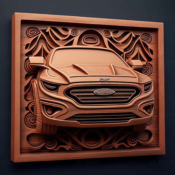 3D model Ford Taurus (STL)